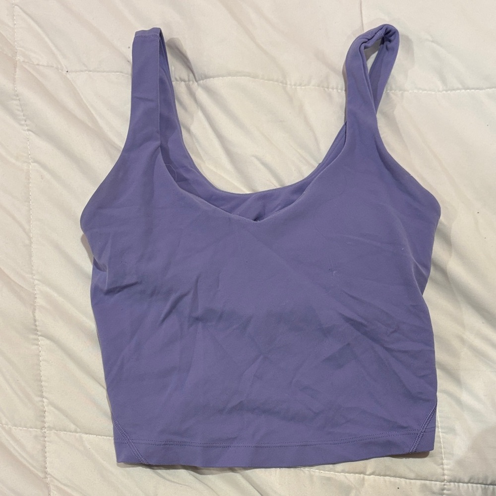 lululemon women’s purple align tank top (dark lavender)